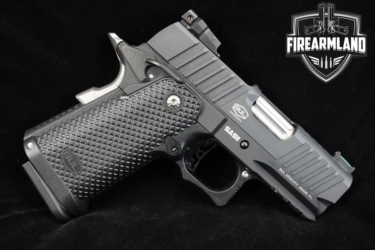 BUL Armory Ultralight SASII 9mm BUL-Armory UL-Ultralight 1911 2011 +CASE