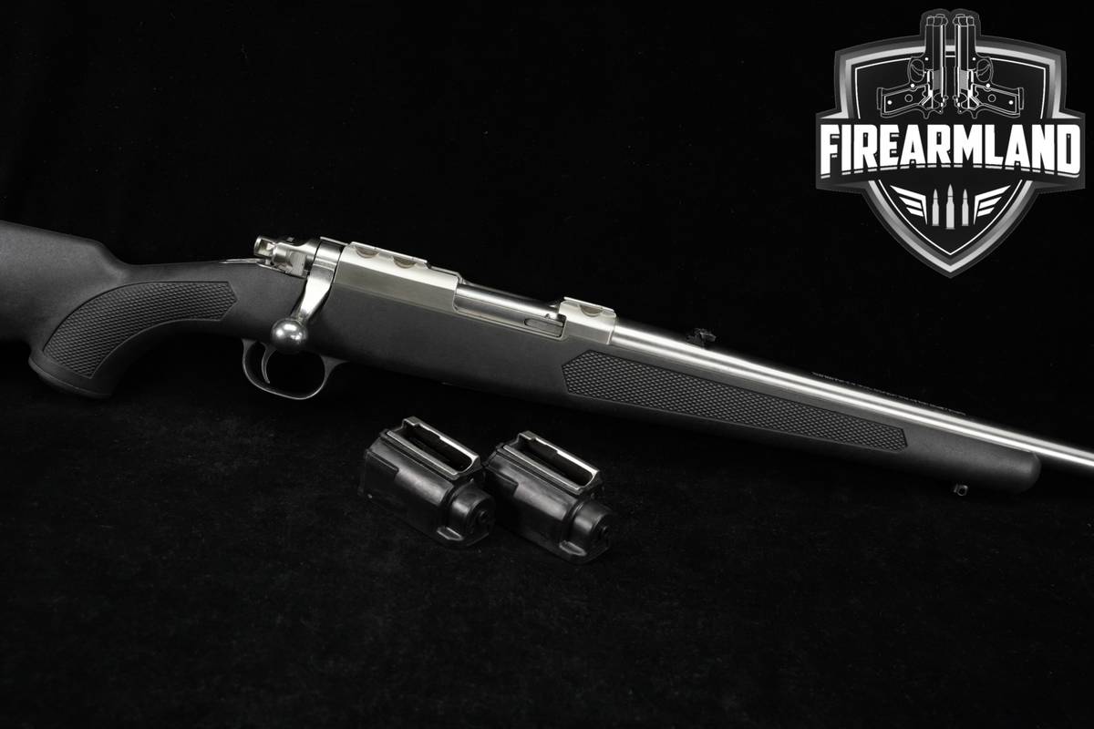Ruger 77/357 357 Magnum 18.5 Stainless & Synthetic +3 MAGS