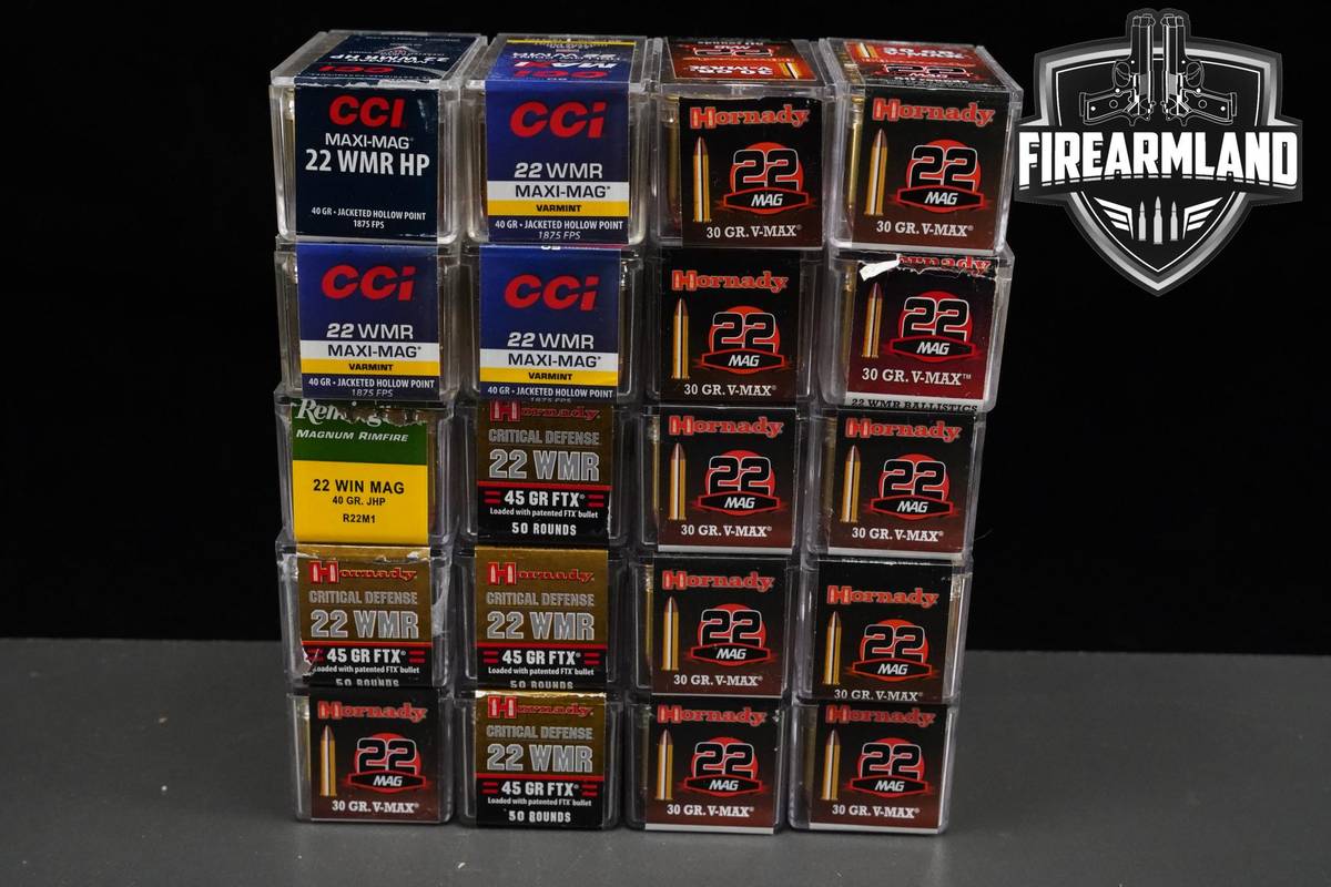 22 WMR Ammo 22-WMR Ammunition 1000 ROUNDS