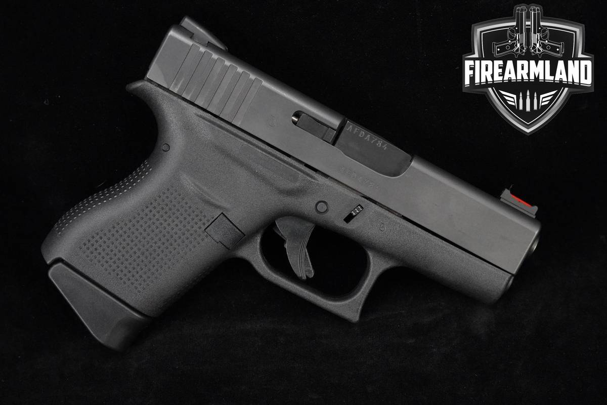Glock 43 Slimline 9mm Glock-43 G43 +5 MAGS & ORIG CASE