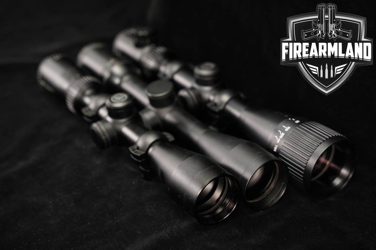 THREE SCOPE LOT 3 Pack Vortex Nikon Riflescope Scopes