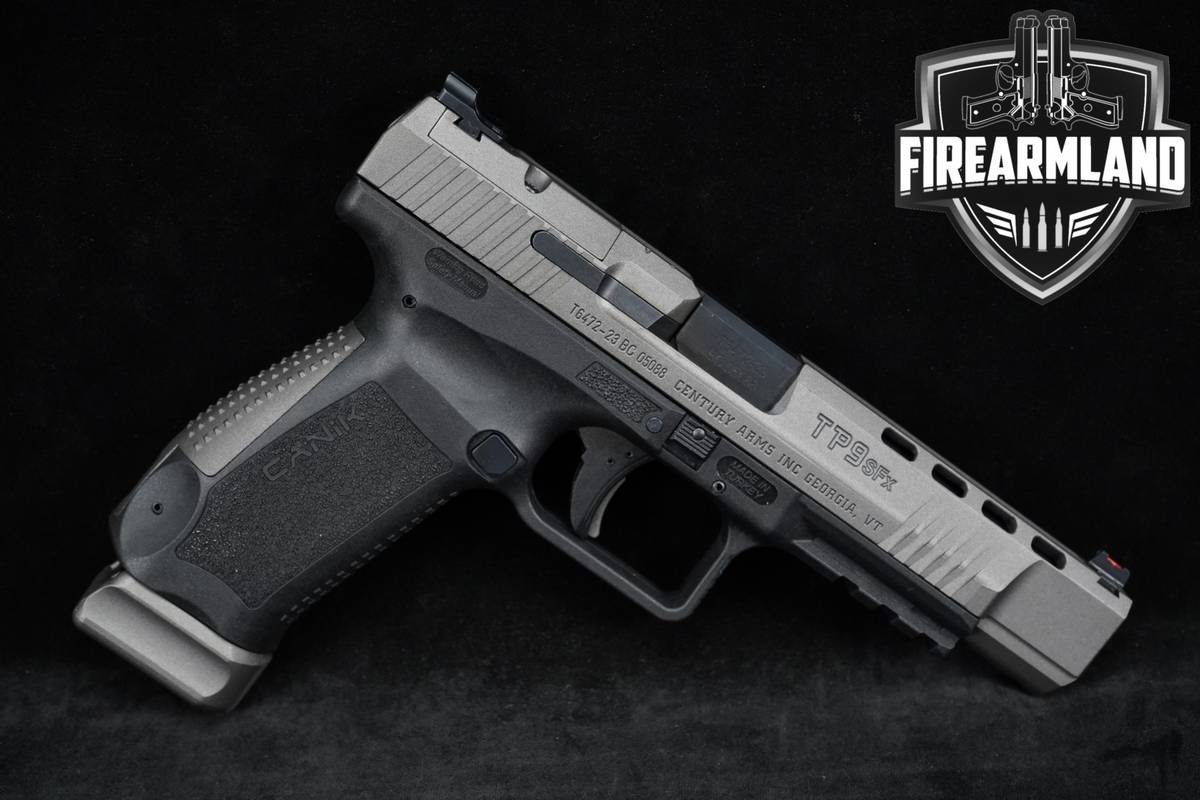 Canik TP9SFx 9mm 5.2" Tungsten Gray Optic-Ready TP9 SFx +2 MAGS & ORIG CASE