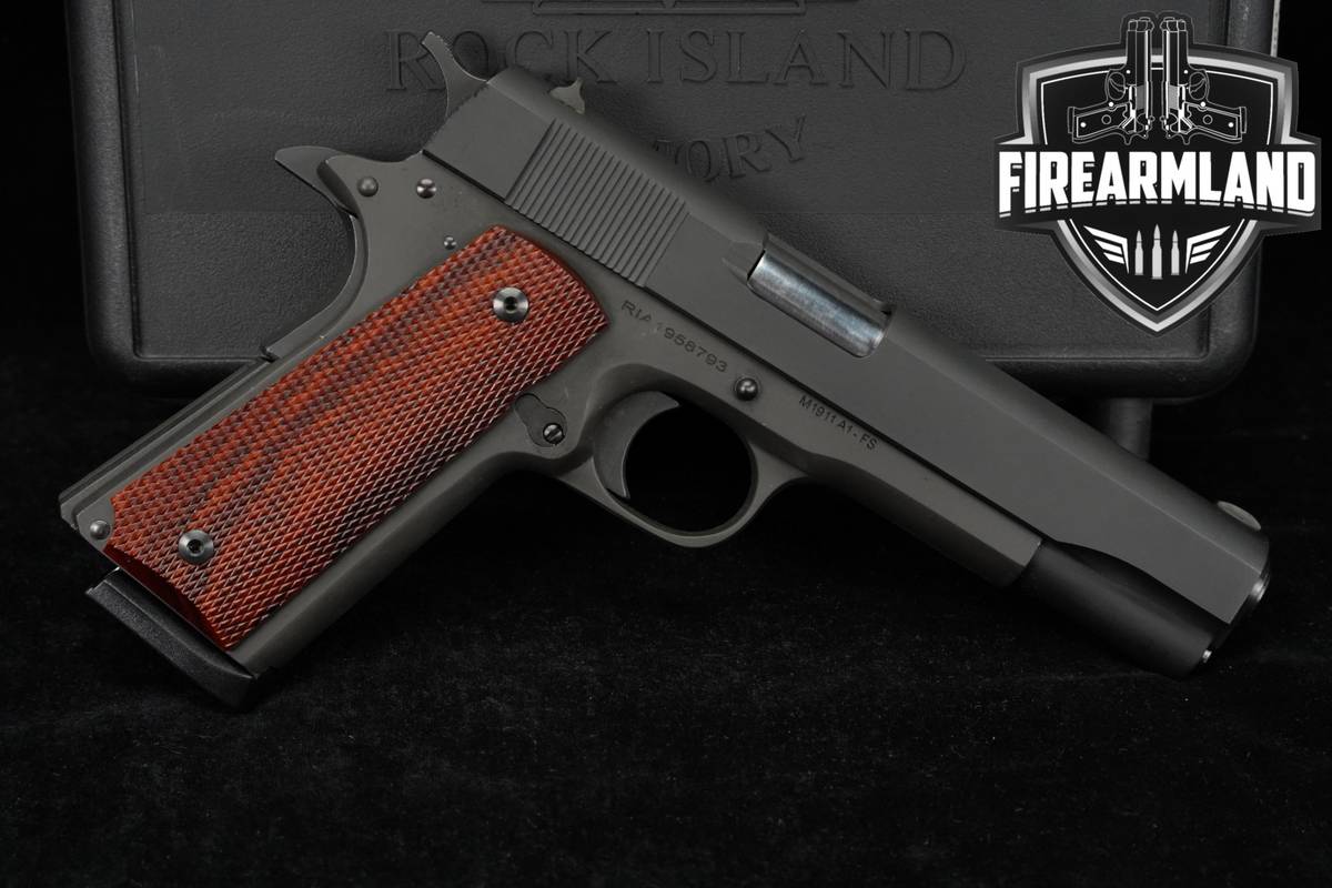 Rock Island Armory RIA M1911 A1-FS 45 ACP 1911-1911A1 5" M1911A1 +ORIG CASE