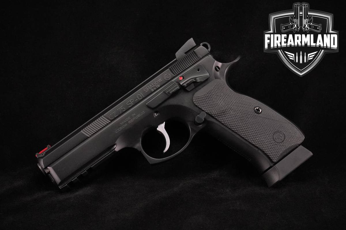 CZ 75 SP-01 Shadow 1 9mm 4.6" Black CZ75 SP01 +3 MAGS