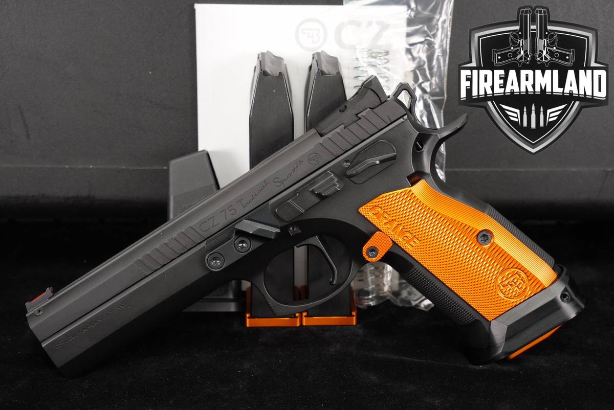 CZ 75 TACTICAL SPORTS Orange (TSO) 40 S&W 5.23" CZ75 +3 MAGS & ORIG CASE