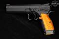 CZ CZ 75 Tactical Sports Orange (TSO) .40 S&W Blued in Excellent Condition Image 3