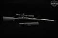 Winchester Repeating Arms Model 70 Heavy Varmint .22-250 Rem. Two-Tone Stainless & Black in Very Good Condition Image 2