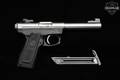1998 Sturm Ruger Mark II 22/45 Target .22 LR Brushed Stainless in Very Good Condition Image 2