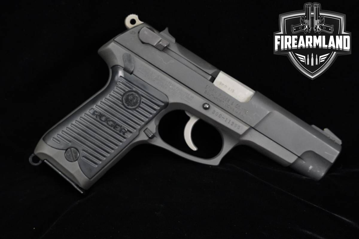 1989 Ruger P85 MKII 9mm 4.5" P-85 MK-II DA/SA