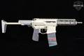 Q Honey Badger SBR .300 AAC Blackout (7.62x35mm) Two-Tone Tan & Gray in Excellent Condition Image 3