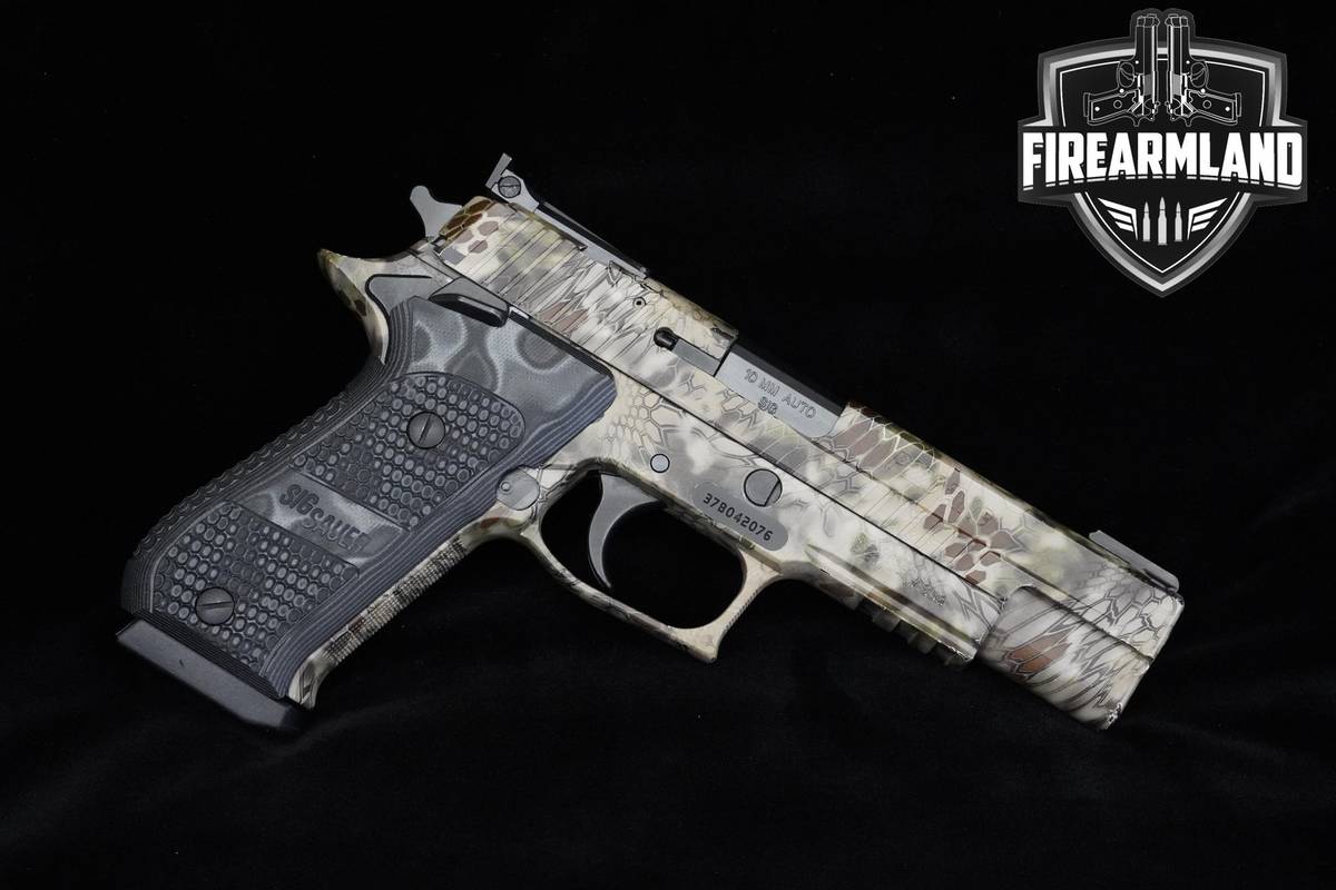 Sig Sauer P220 Elite Hunter 10mm 5" KRYPTEK Sig-Sauer P220 P-220 +ORIG CASE