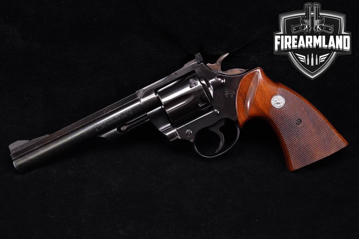 1969 Colt Trooper Mk III 357-Magnum 6" Blued DA/SA Mark-3