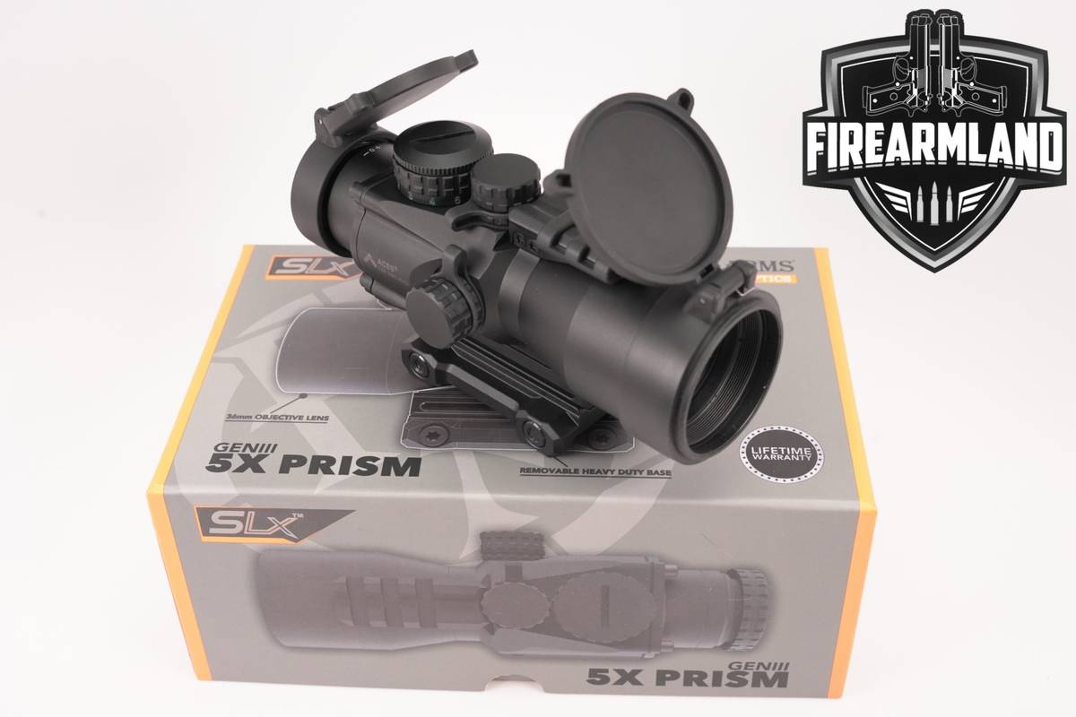 Primary Arms SLx GEN III 5X Prism Scope ACSS 5.56/5.45/308 Illuminated