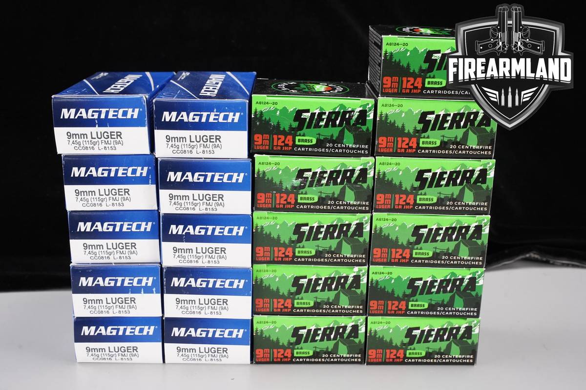 720 RDS! 9mm Ammo 9-mm