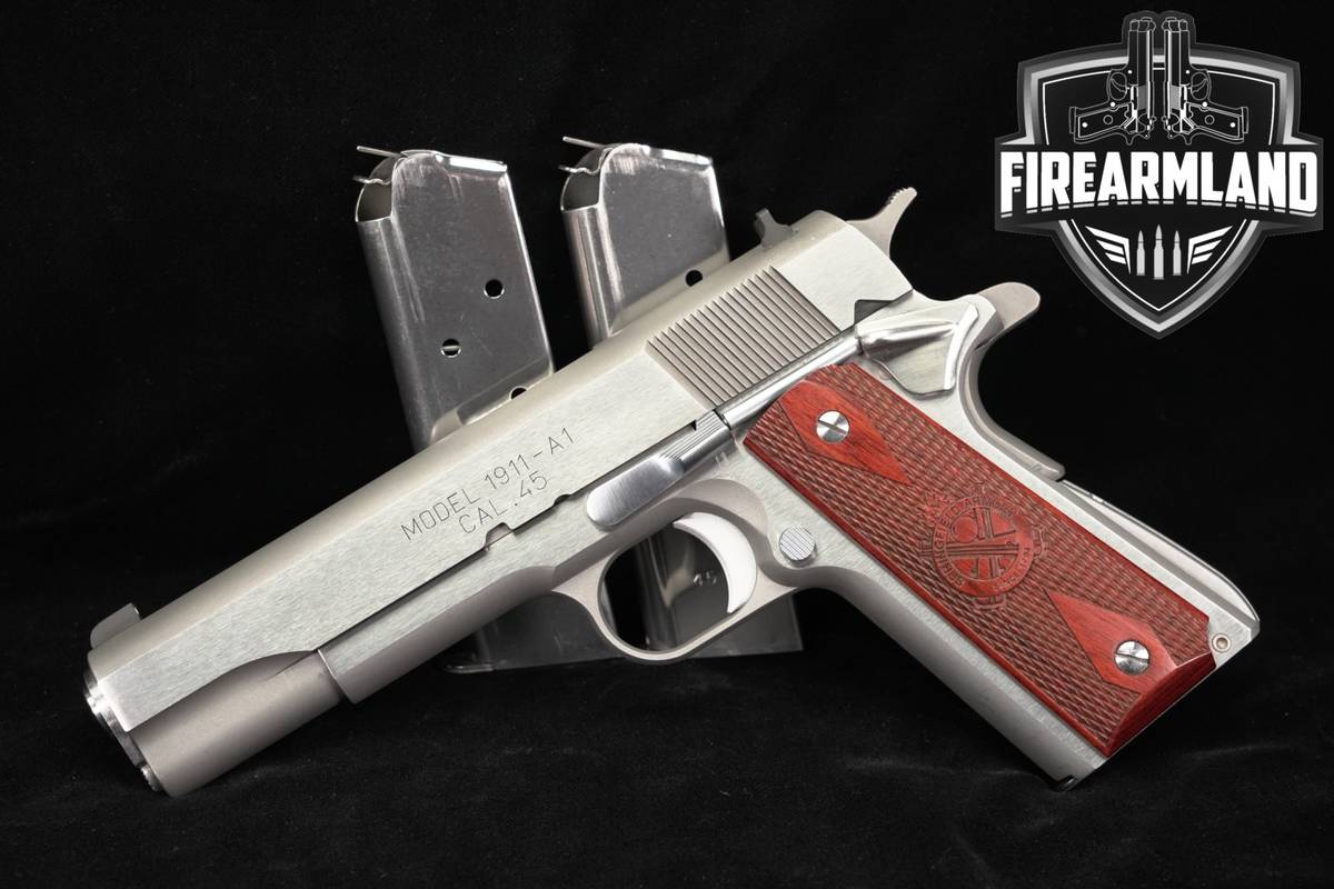 Springfield Armory 1911 Mil-Spec 45 ACP 5 Stainless +3 MAGS