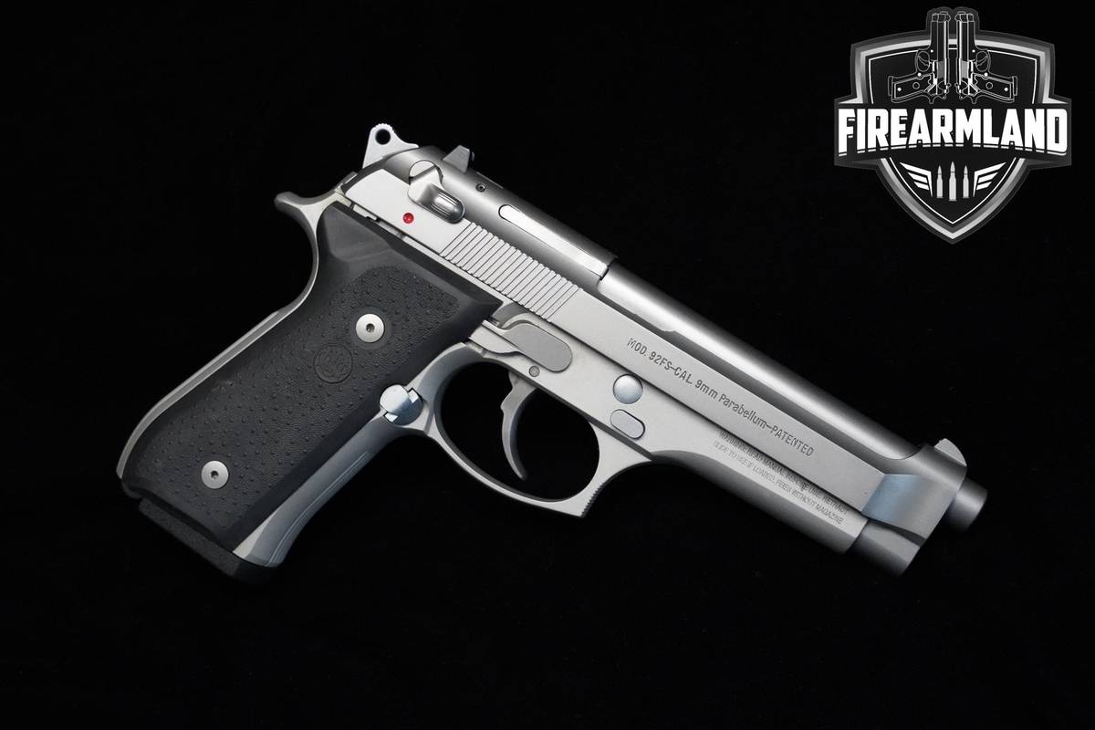 Beretta Model 92 FS Inox Type F 9mm 4.9" Beretta 92-FS Inox 92FS M9 DA/SA