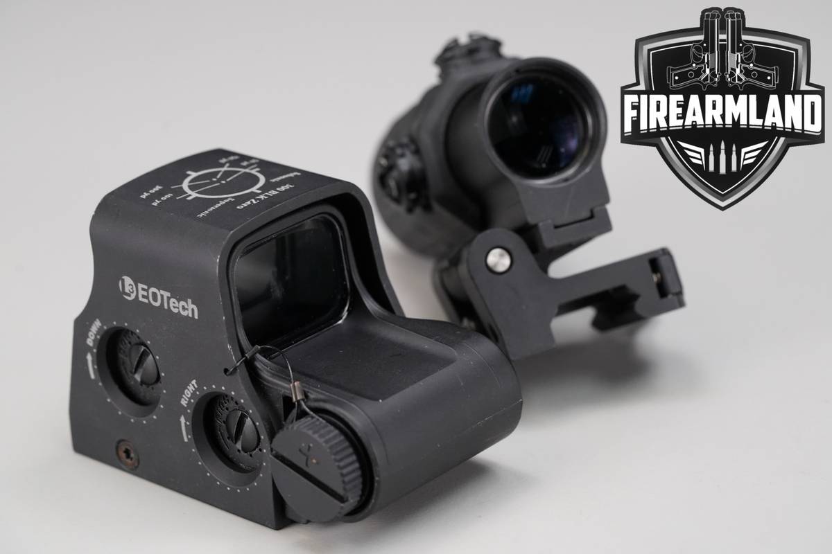 EOTECH HWS XPS2 300 BLK Red Two Dot Circle Reticle & G33 3X Magnifier Combo