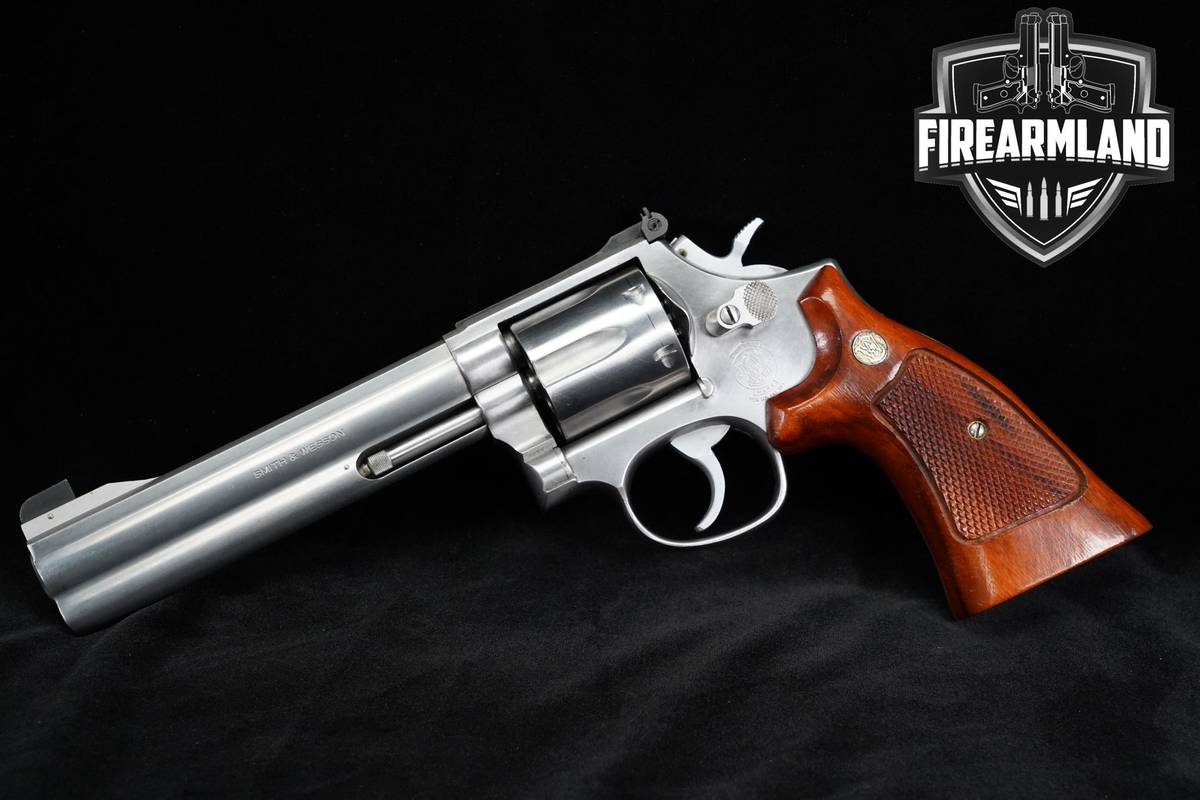 FIRST YEAR 1983 Smith & Wesson S&W Model 686 M Stamp 6" Full-Lug +ORIG BOX