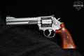 1983 Smith & Wesson (S&W) Model 686 No-Dash, M Stamp Retrofit .357 Mag. Brushed Stainless in Good Condition Image 3