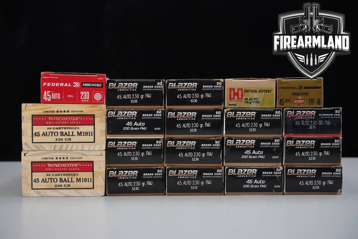 890 RDS! 45 ACP Ammo 45ACP