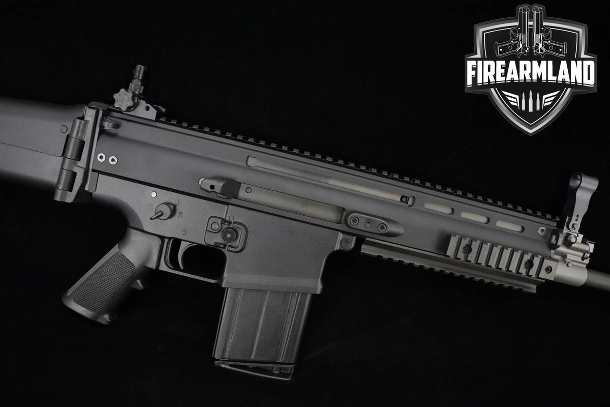 LIKE-NEW FN Herstal SCAR 17S 7.62 NATO Black RCH 16.25" FN 17-S +ORIG BOX