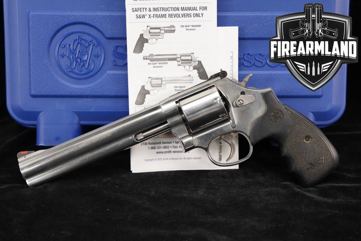 Smith & Wesson Model 686-6 Plus S&W 357 Magnum Satin Stainless +ORIG CASE