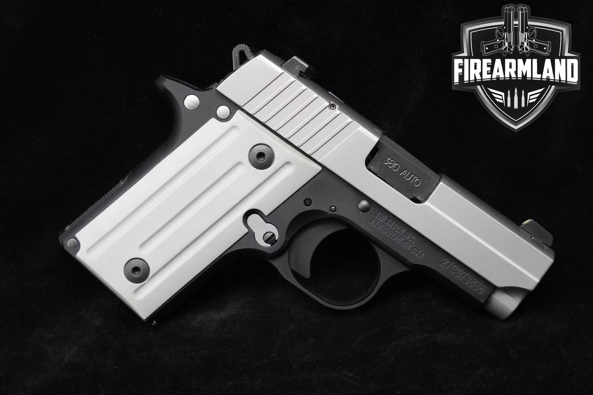 Sig Sauer P238 TWO TONE CA Compliant 380 ACP SIG Two-Tone California P238
