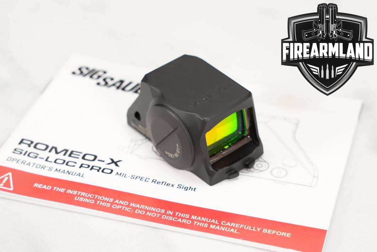 Sig Sauer Romeo-X Pro Red Circle Dot Sight RomeoX