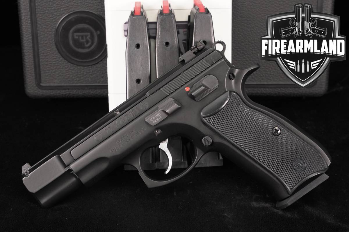 CZ 75 Kadet 22LR 4.5" CZ75 +3 MAGS & ORIG CASE