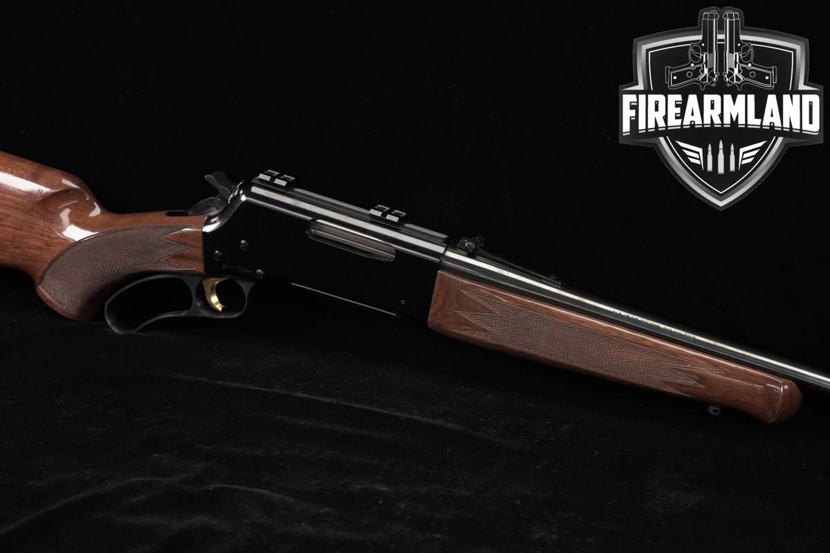 Browning BLR Lightning 243 Win 20" Blued & Walnut Micro