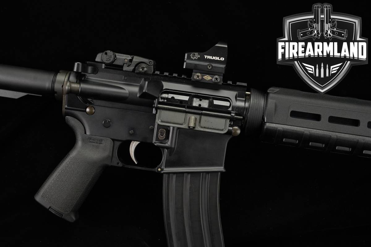 Anderson Manufacturing AM-15 5.56 NATO AR15 AR AM15 +3 MAGS, TRUGLO OPTICS