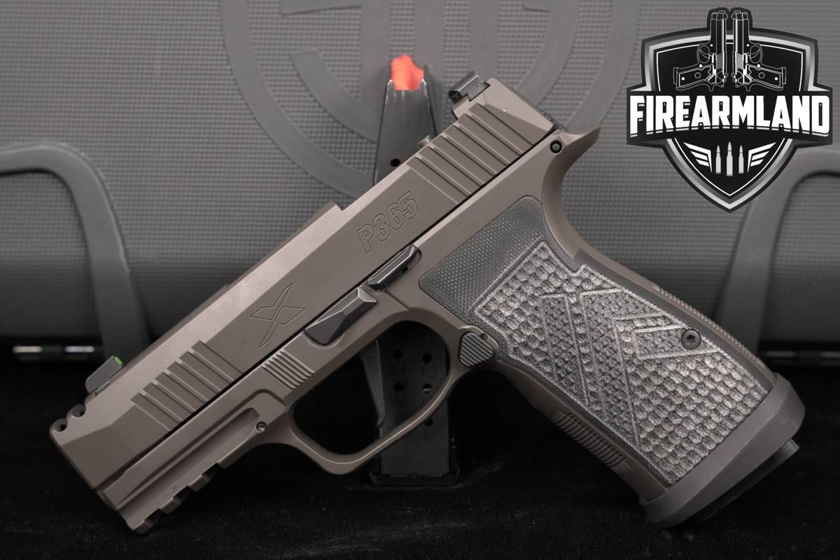 Sig Sauer P365 AXG Legion 9mm Optics-Ready COMP P 365 +2 MAGS, ORIG CASE