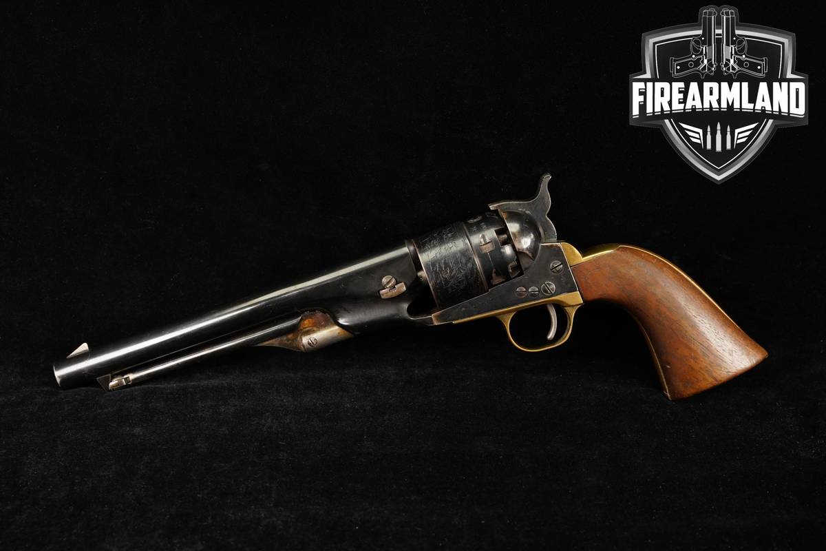 1979 Pietta 1851 Navy 44 BPM 7.5" Blued M1851 Octagonal Barrel