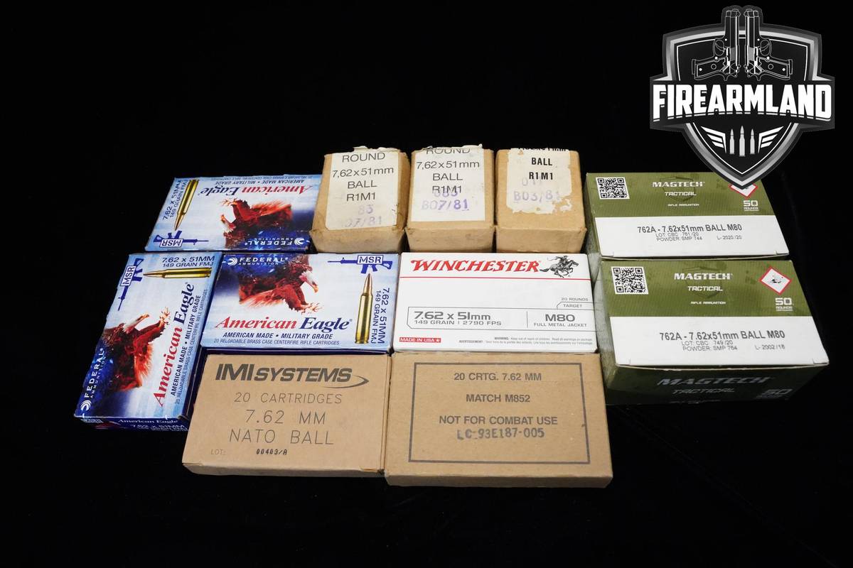 7.62 NATO Ammo 762x51 Ammo 280 ROUNDS