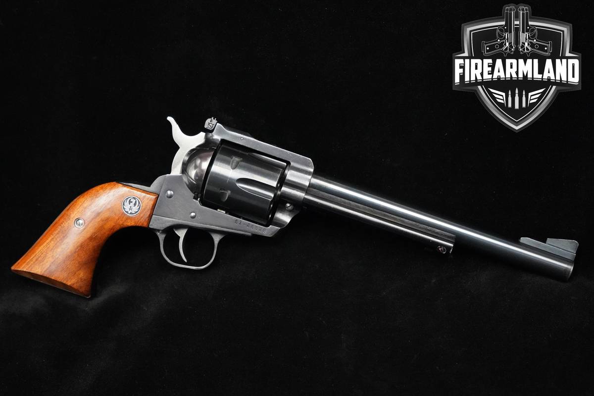 1982 Sturm-Ruger New Model Blackhawk 30 Carbine 7.5" Blued Ruger SAO
