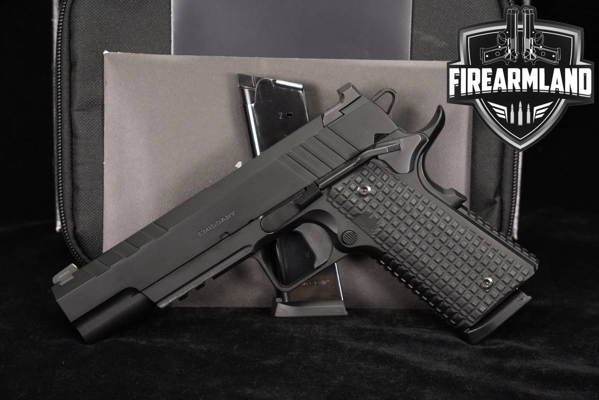 Springfield Armory 1911 Emissary All-Black 45 ACP 5" +2 MAGS & ORIG BOX