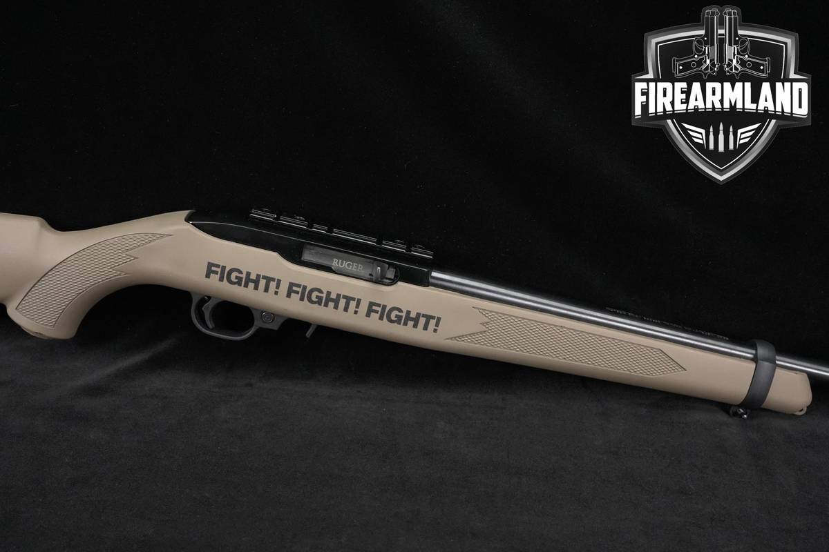 DJT Ruger 10/22 Carbine Trump FIGHT Limited Edition 22LR 18.5" 10 22 1022