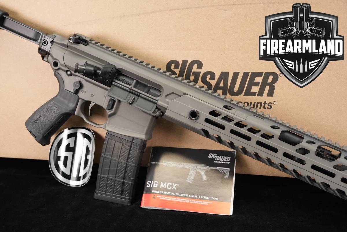 Sig Sauer MCX Virtus Patrol 5.56 NATO 16" Elite Concrete Gray +ORIG BOX