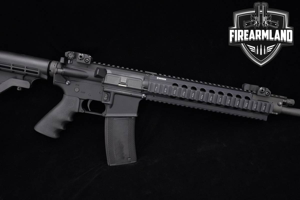 2009 Ruger SR-556 5.56 NATO AR-15 AR15 AR 16" Ruger Gas Piston AR TACTICAL