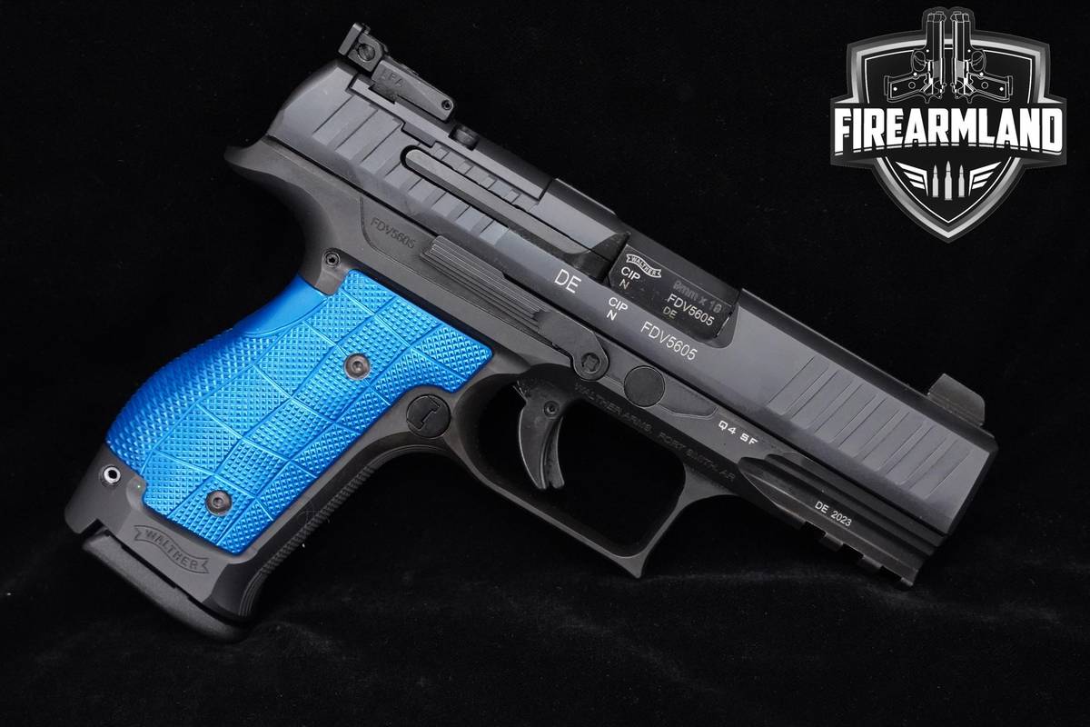 Walther Q4 SF 9mm 4" Walther-Q4-SF +3 MAGS & ORIG CASE