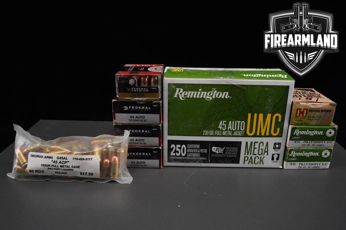 45 ACP Ammo 45-ACP Ammunition 590 ROUNDS