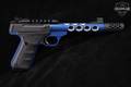 Browning Buck Mark Plus Vision Blue Suppressor Ready .22 LR Two-Tone Black & Blue in Good Condition Image 3