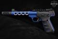 Browning Buck Mark Plus Vision Blue Suppressor Ready .22 LR Two-Tone Black & Blue in Good Condition Image 5