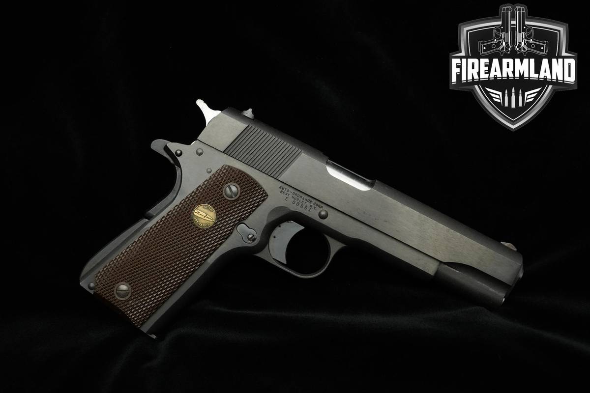 RARE COLLECTOR 1980's Thompson Auto Ordnance 1911A1 45 ACP 5" Blued 1911-A1