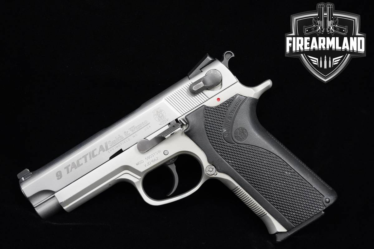 2000 Smith & Wesson (S&W) Model 5903TSW 9mm 4" S&W 5903-TSW W/ 40 CAL SLIDE