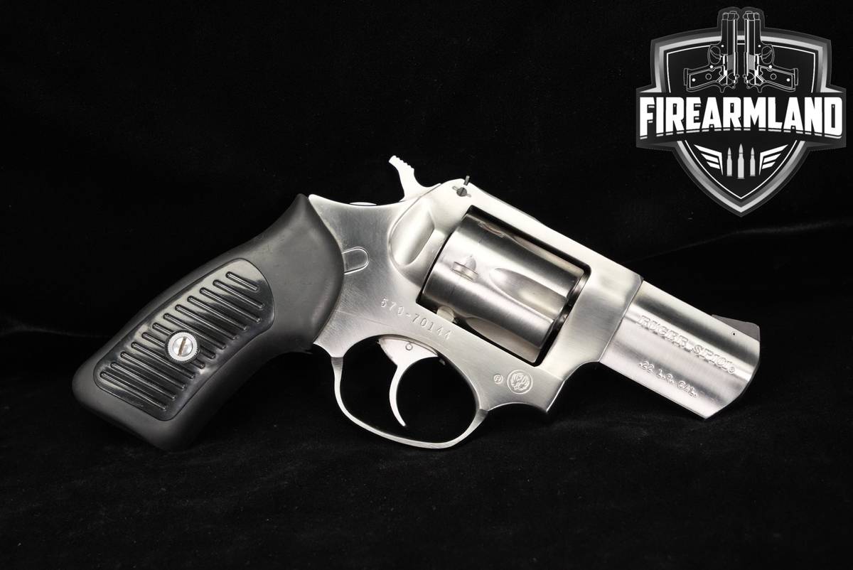 1995 Ruger SP101 22LR 2.25" Satin Stainless SP-101 Snub-Nose