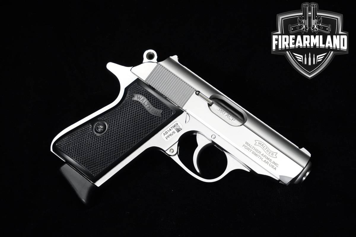 Walther PPK/S Stainless 380 ACP 3.3" Walther-PPK/S PPK-S +2 MAGS & ORIG BOX