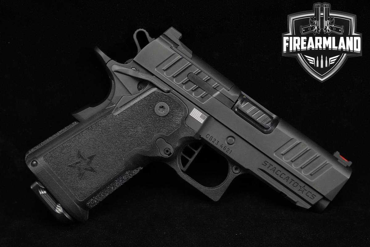 Staccato STI CS Optic Ready 9mm 3.5" Staccato CS AL FRAME 6 MAGS & OG CASE
