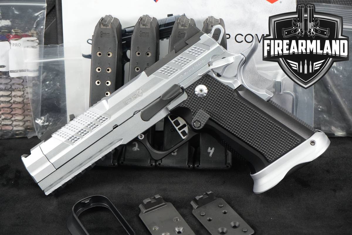 UPGRADES Fusion Firearms XP-PRO COMP 9mm OR 1911 2011 +5 MAGS & ORIG CASE