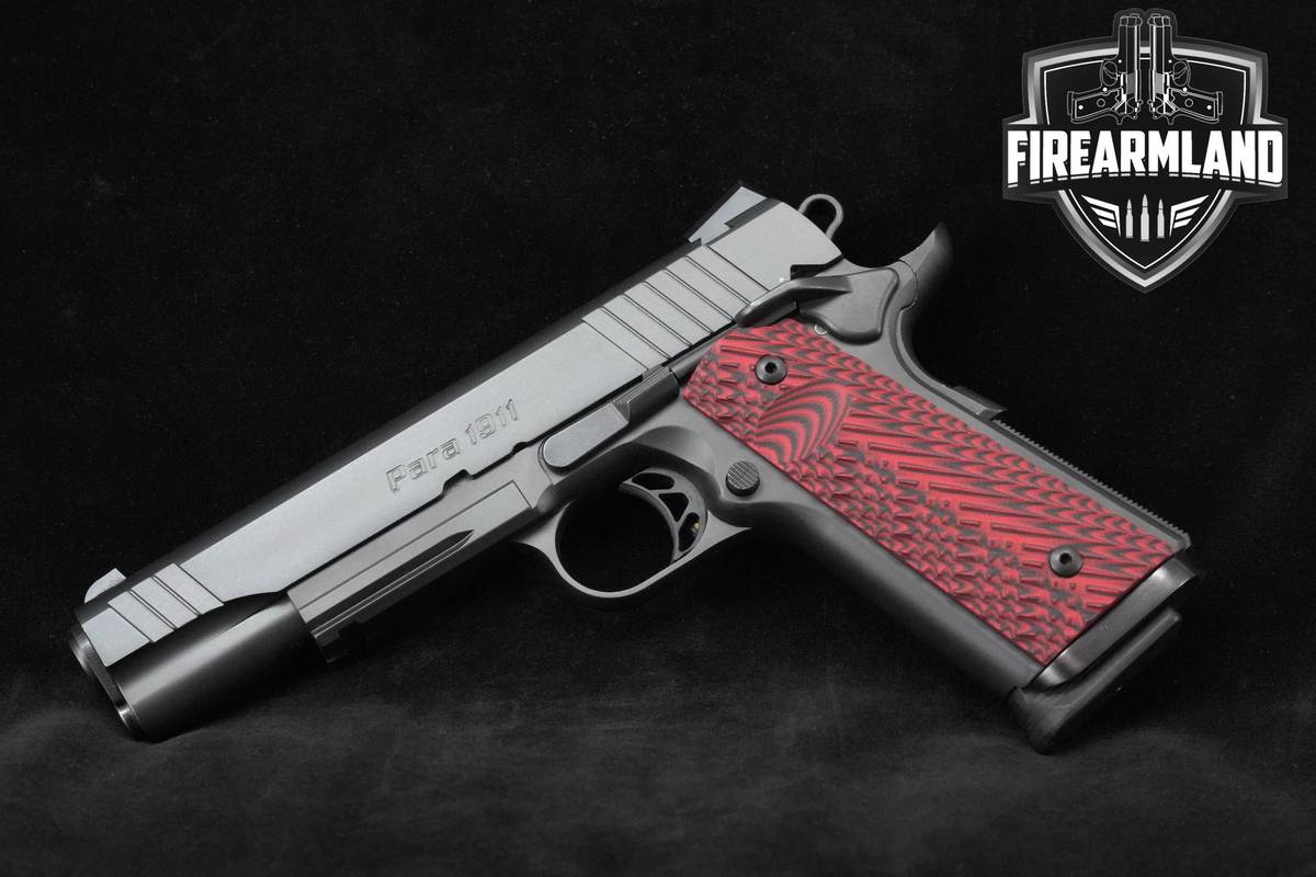 Para Ordnance Para 1911 Black Ops 45 ACP 5" Para-1911 +2 MAGS & ORIG CASE